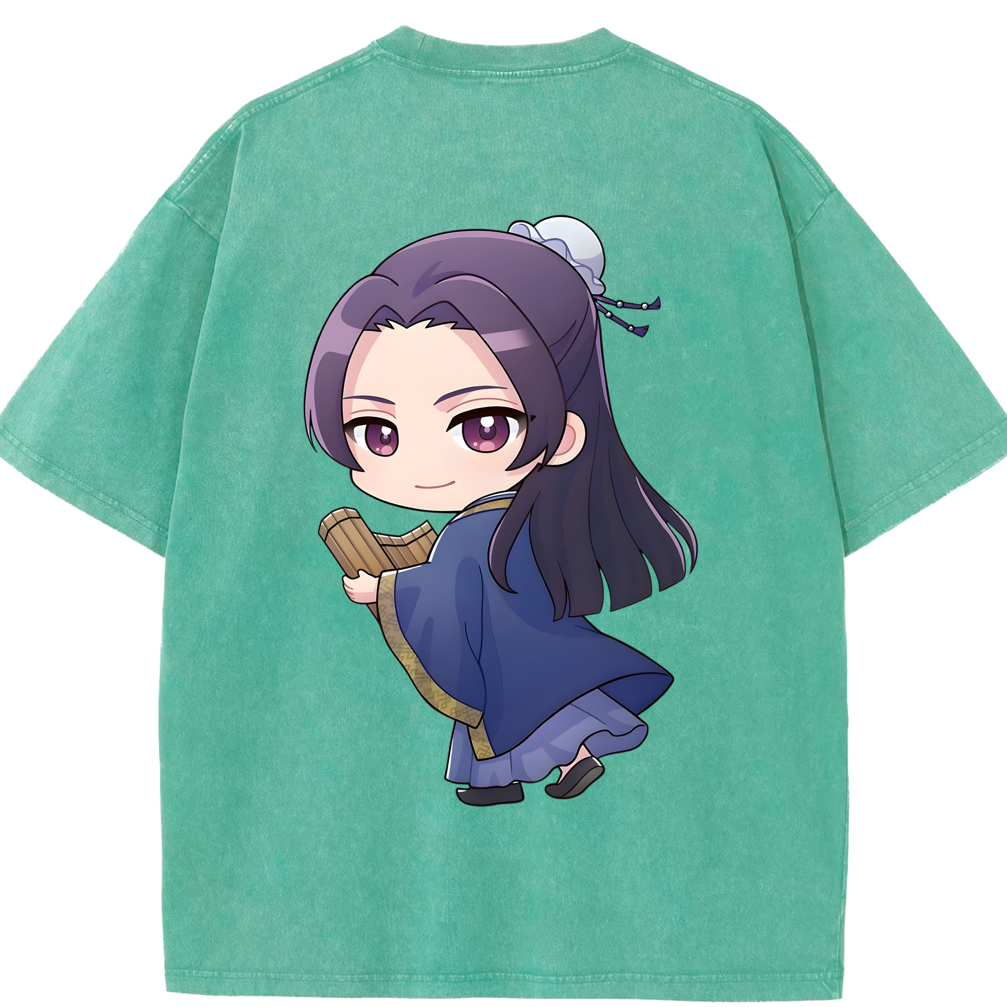 （画像用） 薬屋のひとりごと The Apothecary Diaries 綿100% ヴィンテージ風 半袖Tシャツ（背面プリント）